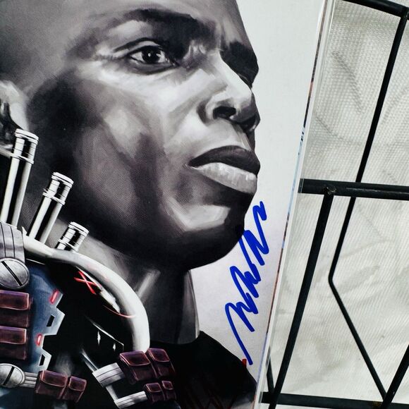 Deathrage 6 Tony Santiago 4x NY Comic Con Signed Cover H Variant (Merc 2022) - Picture 3 of 6